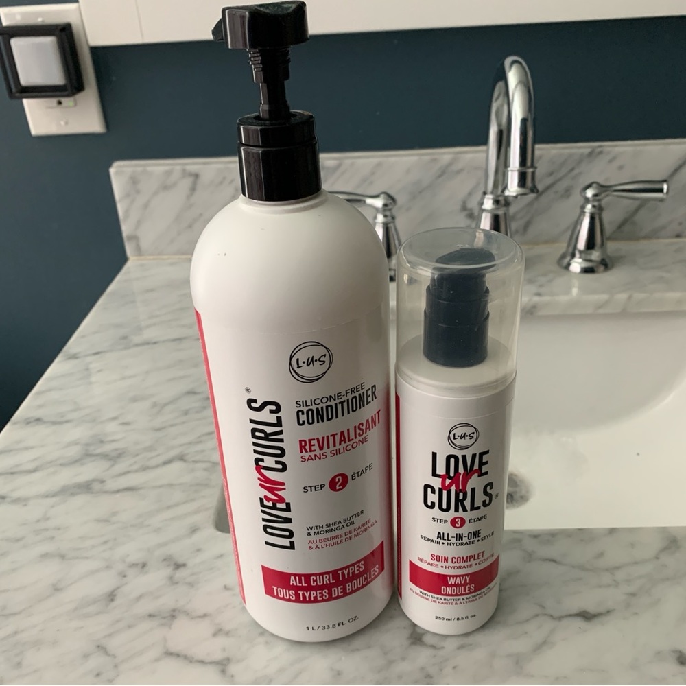 LUS conditioner and wave cream